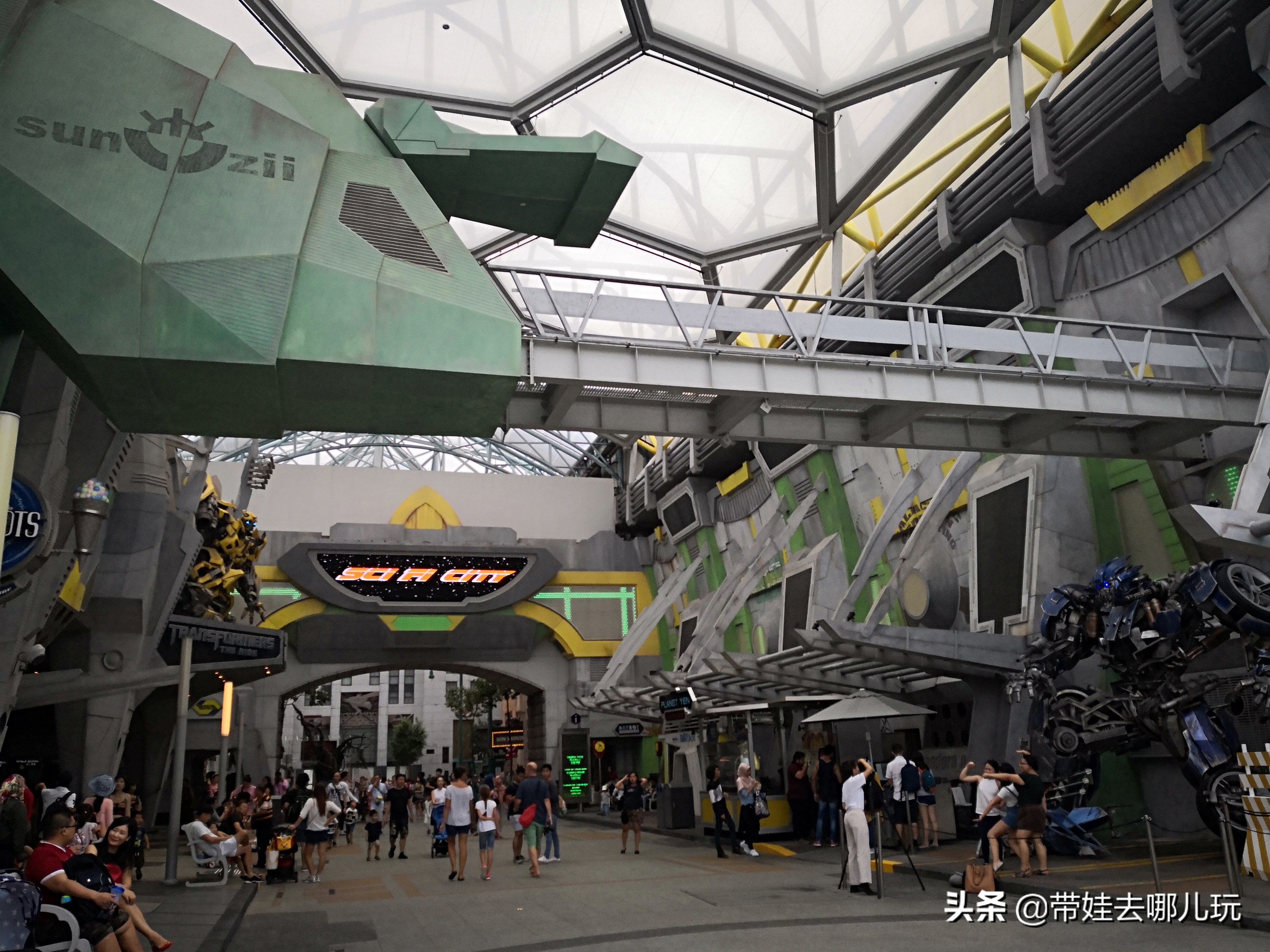 新加坡圣淘沙岛游视频,环球影城圣淘沙海洋馆