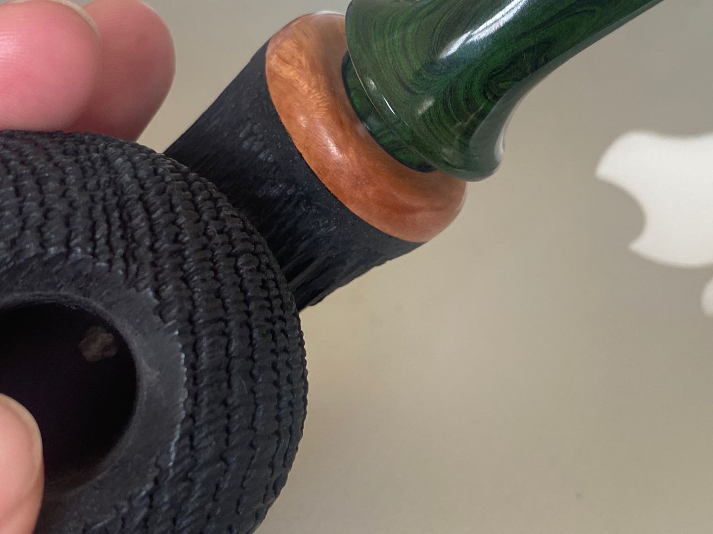 橡木化石手工烟斗,土耳其橡木化石烟斗