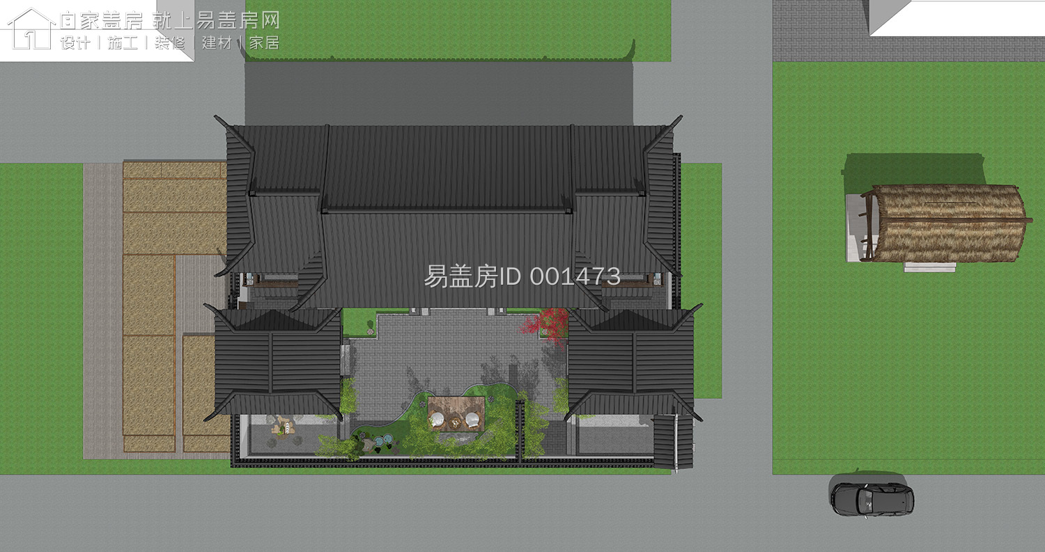 20套最全中式四合院大全,最经典的中式两层四合院