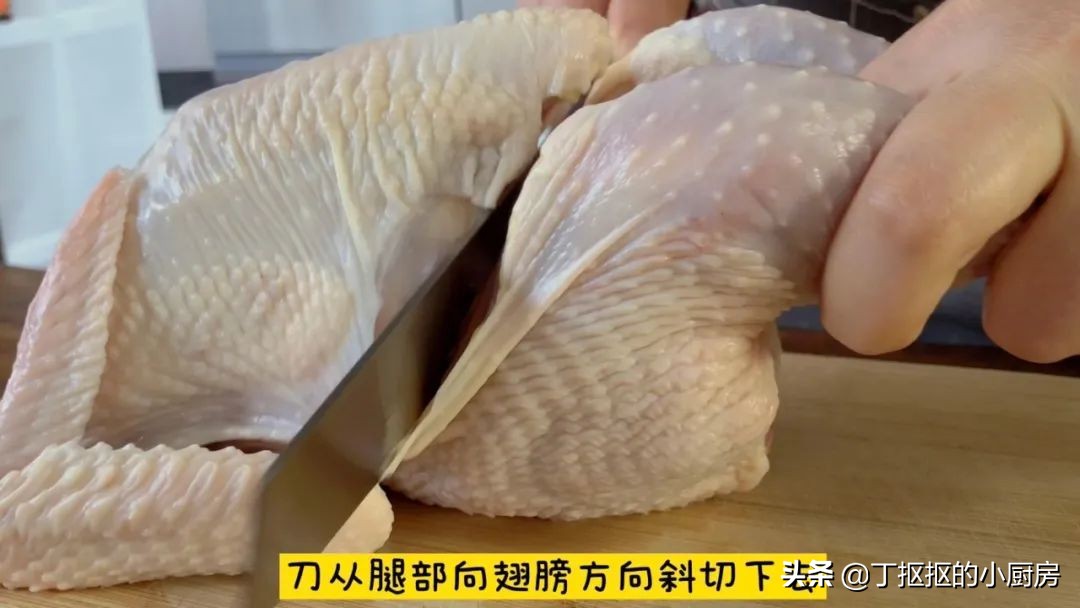 肯德基秘制全鸡制作过程,自制肯德基吮指原味鸡