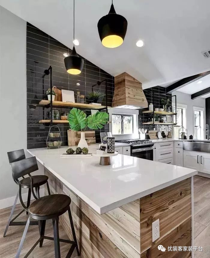 农村厨房和餐厅分开设计图,厨房和餐厅怎样做分开才好看