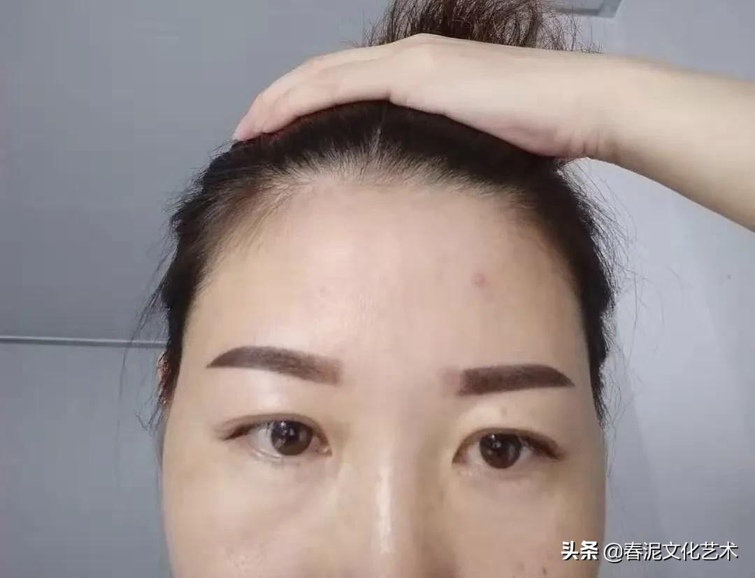 线条眉眉头纹得太方了怎么办,线条眉的眉头怎么做