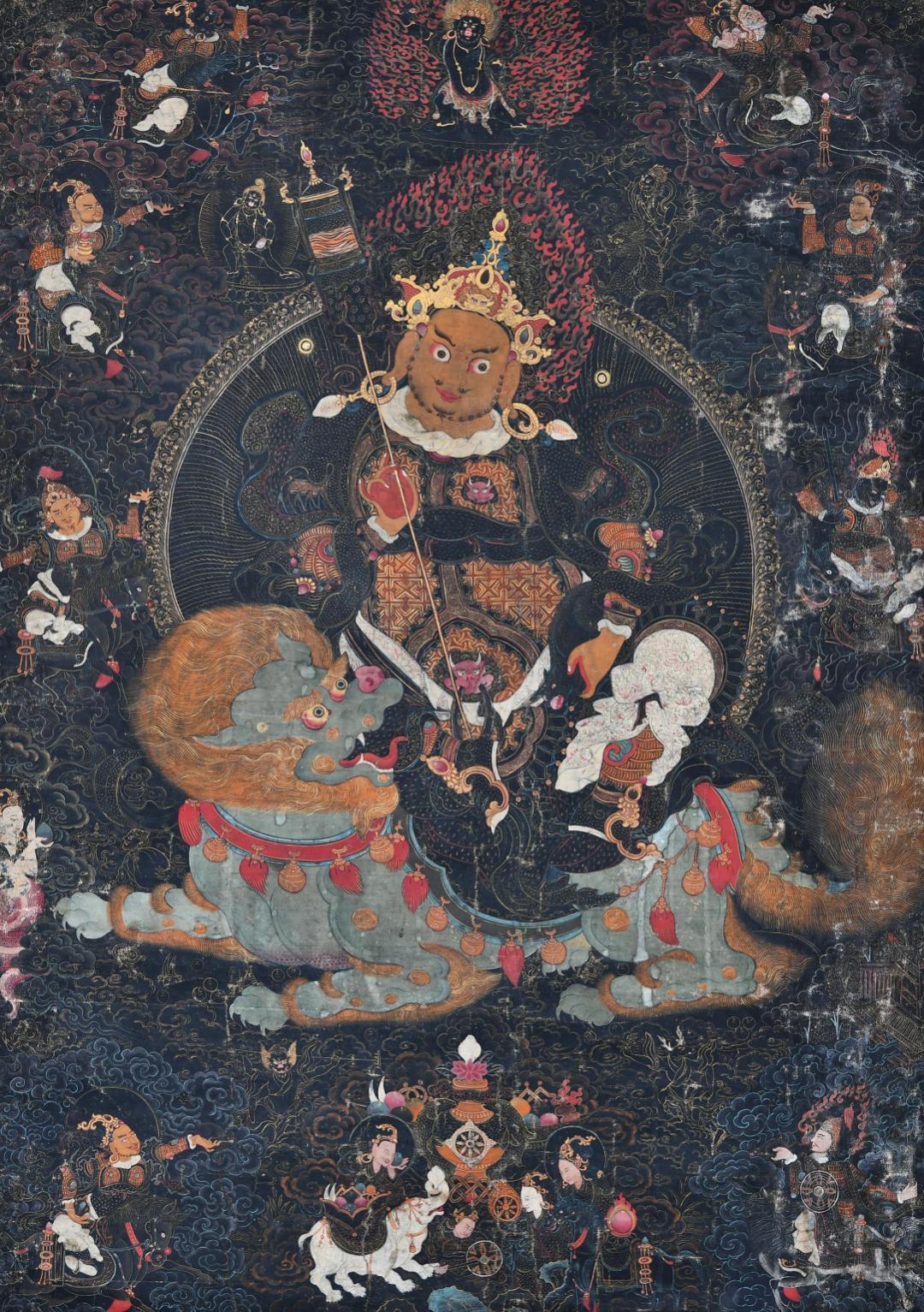 古天一拍卖2022秋拍成交记录,2023年竞价过亿拍品成交现场