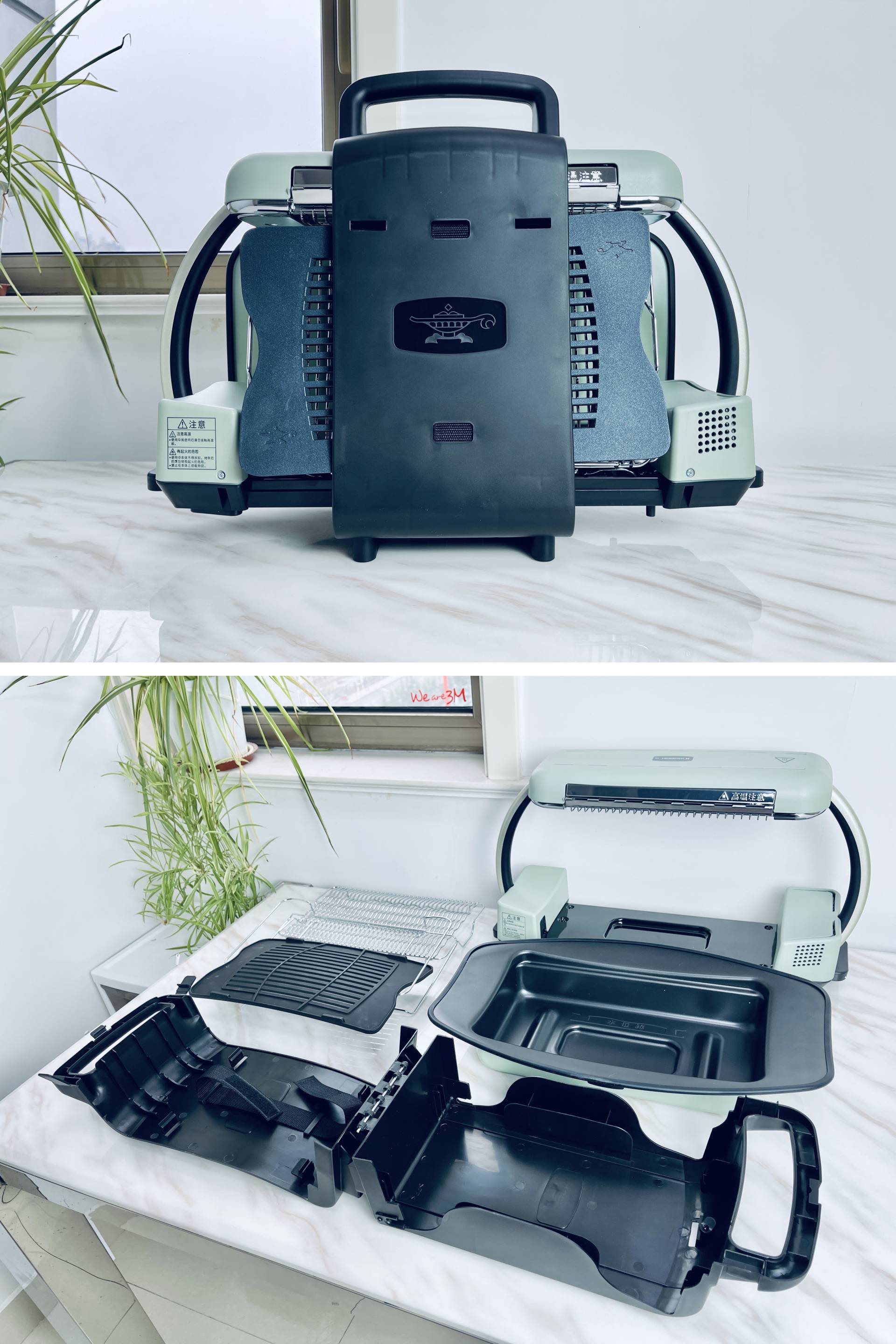 无烟烧烤炉烧烤教程,家用无烟烧烤炉怎么烤肉