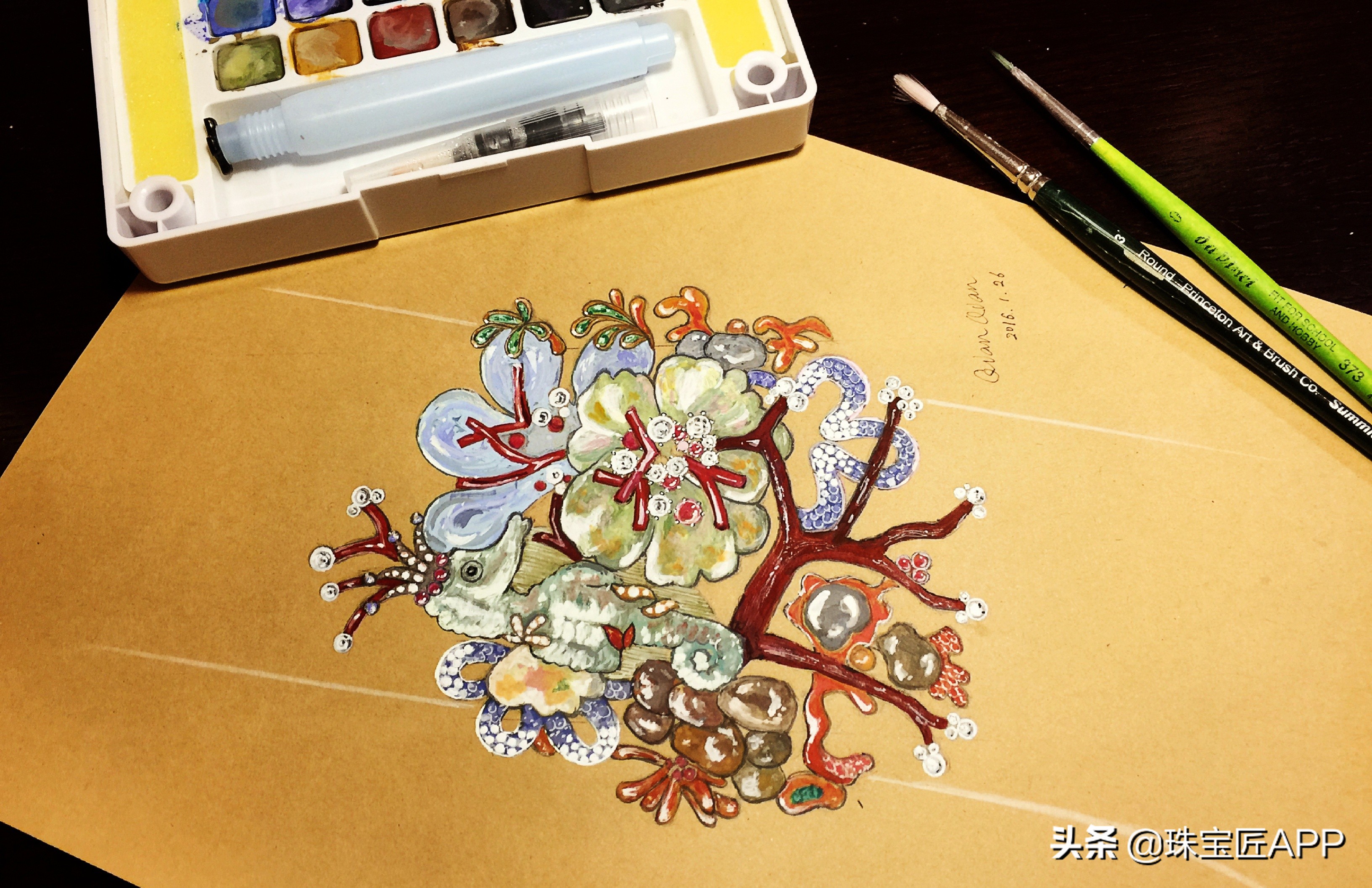 21岁创办公司,4年考了7个证,90后新锐珠宝设计师:高倩倩