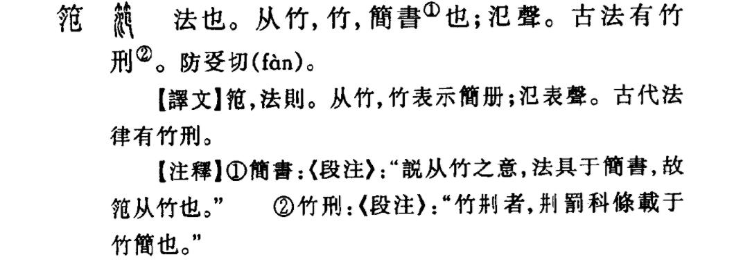 说“範”、“笵”和“范”