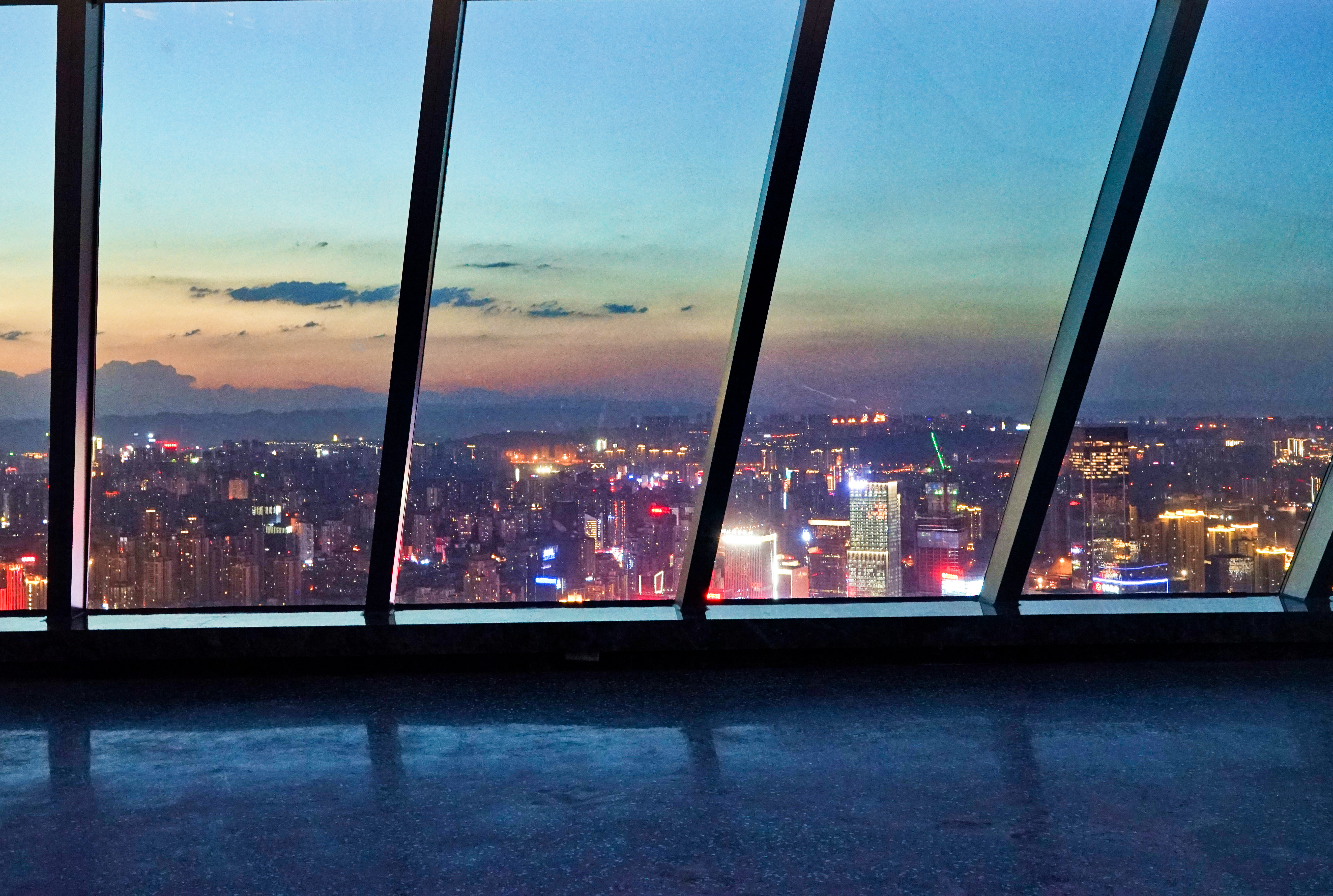 重庆白天风景,重庆曼哈顿震撼天际线