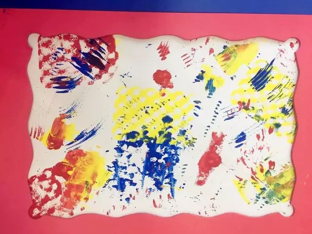 印染手工制作,印染拓印画