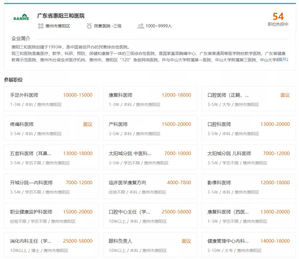 惠州市惠城区白鹭湖招聘,惠州十大最新招聘信息
