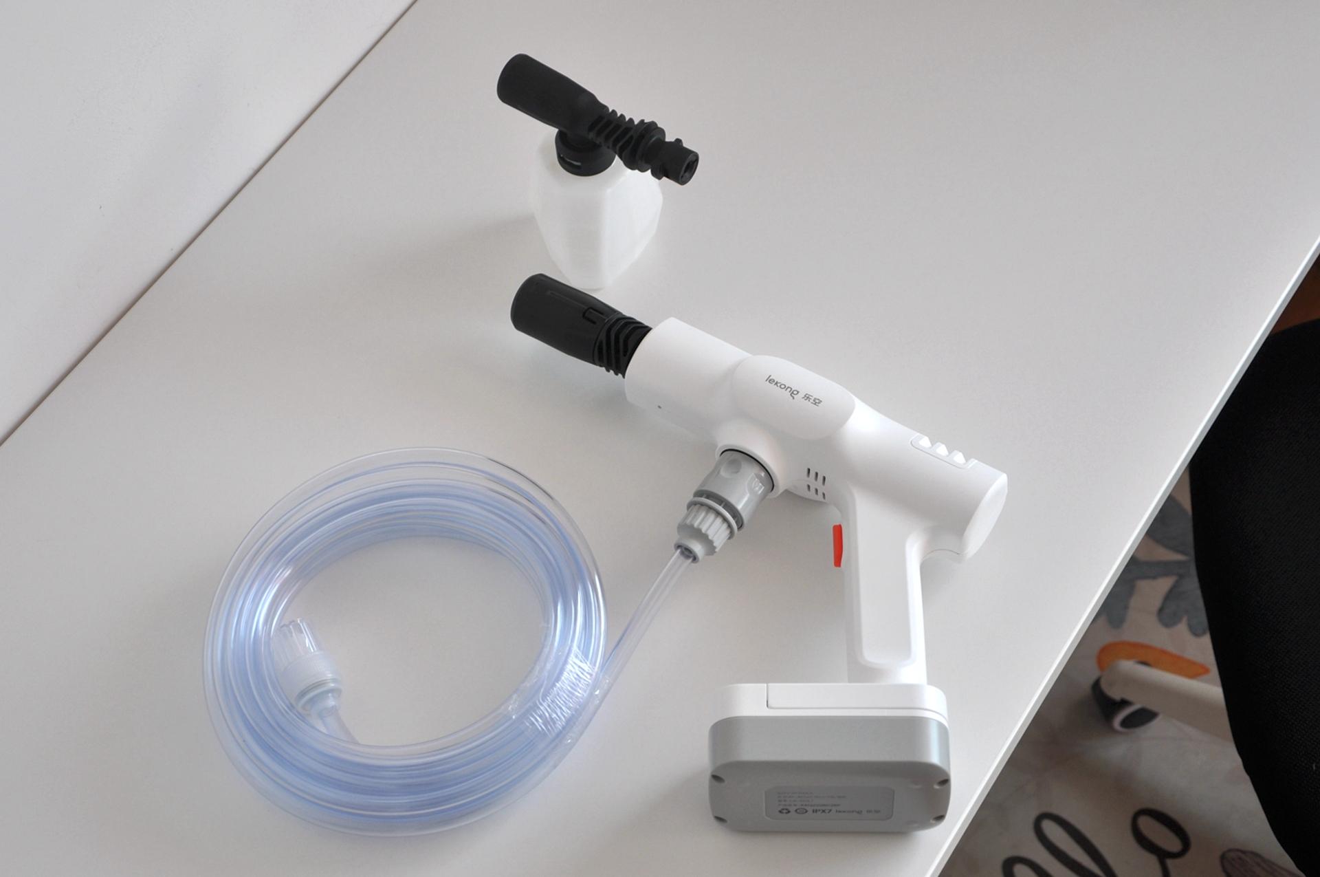 乐空40v高压无线洗车机,手持锂电池洗车机500左右