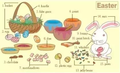 英语干货｜33张图让你记住英语中所有生活用词！