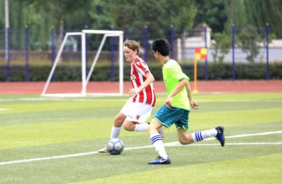 浐灞国际陆港首届校园足球联赛,国际青少年校园足球邀请赛