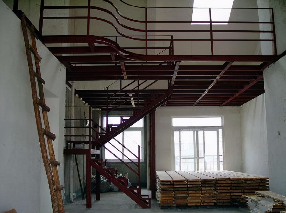 小公寓层高3.8米房怎么装成二层,5.8米挑高层公寓怎么做成二层