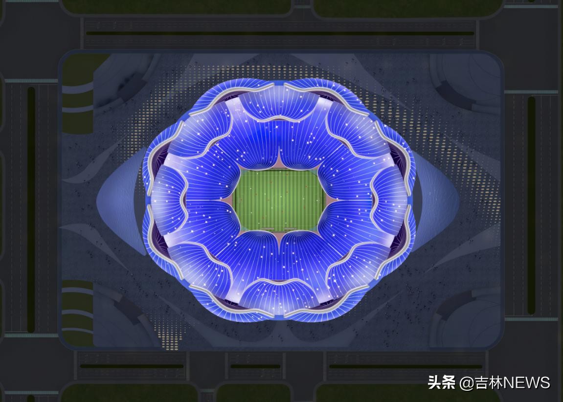 广州恒大荷花,荷花造型许家印