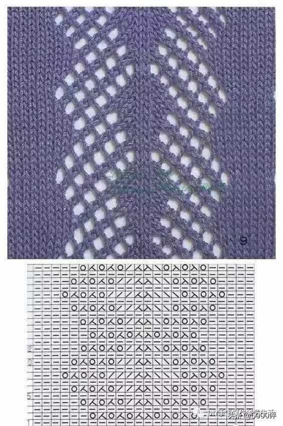 几款漂亮的棒针花样值得收藏,各种简单实用的棒针花样集锦