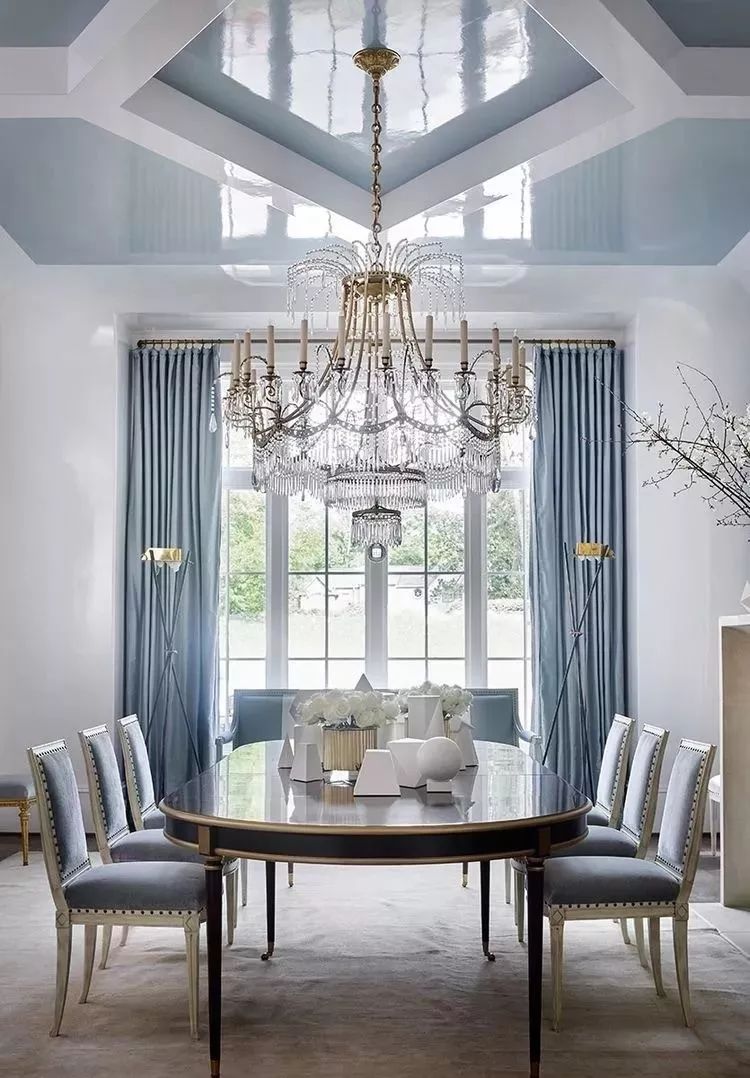 别墅窗帘最新款,100款窗帘效果图