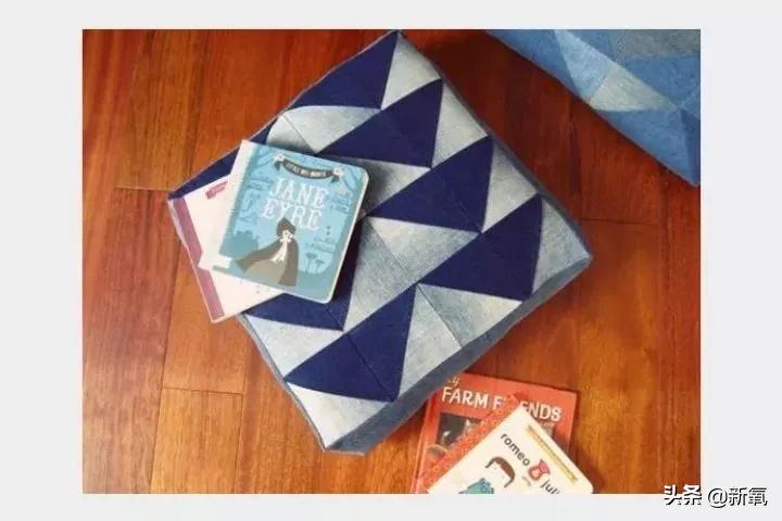 0元改造废旧牛仔裤,旧牛仔裤改造多功能收纳篮的教程