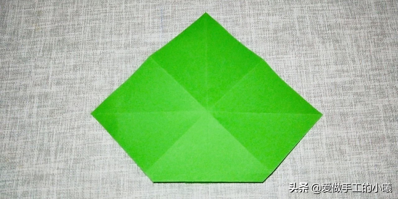 小清新树叶书签折纸，世界读书日专属教程，送给爱阅读的你