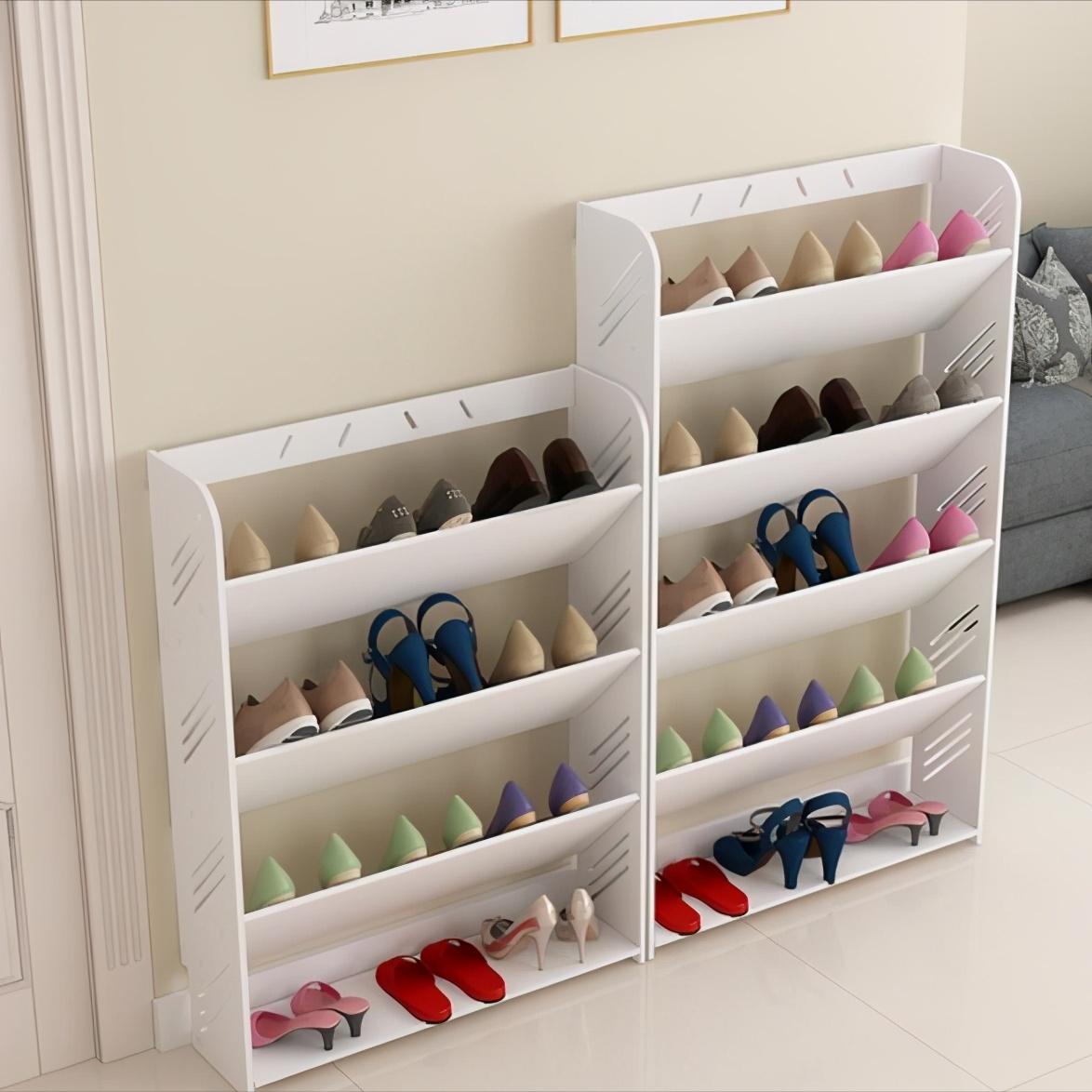 门口放不了鞋柜怎么设计,房子进门两边都不能做鞋柜