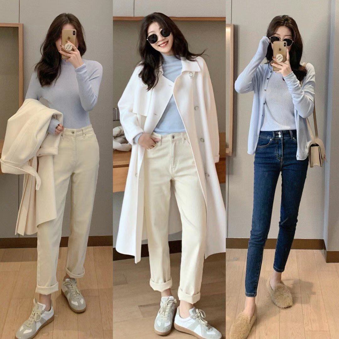 很有冬日韩系穿搭韵味,简约耐看的韩系秋冬穿搭范本