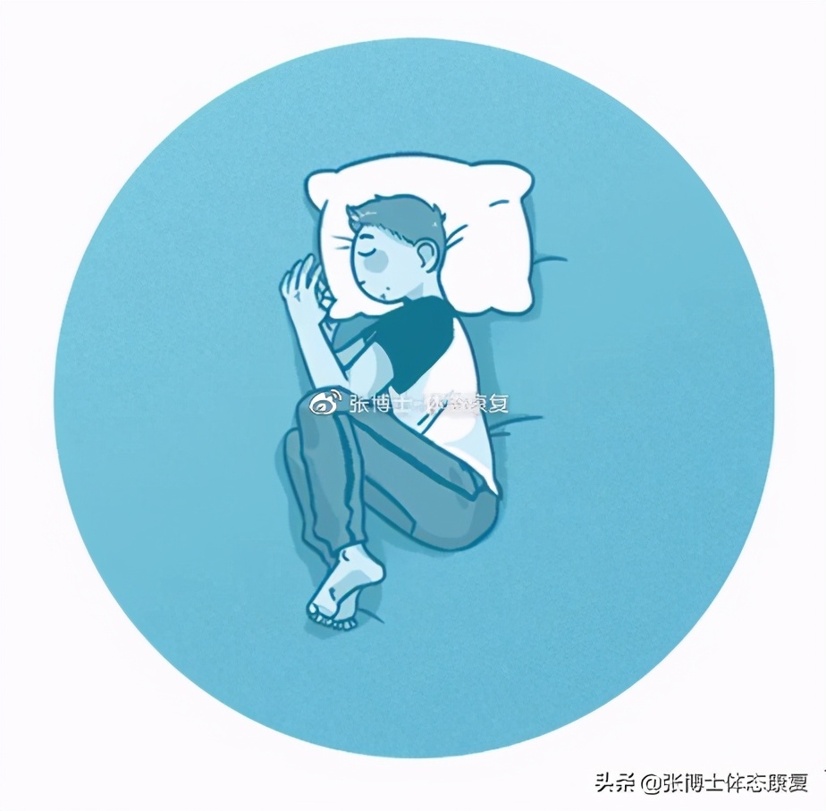 背痛什么睡姿可以缓解,体态纠正头枕