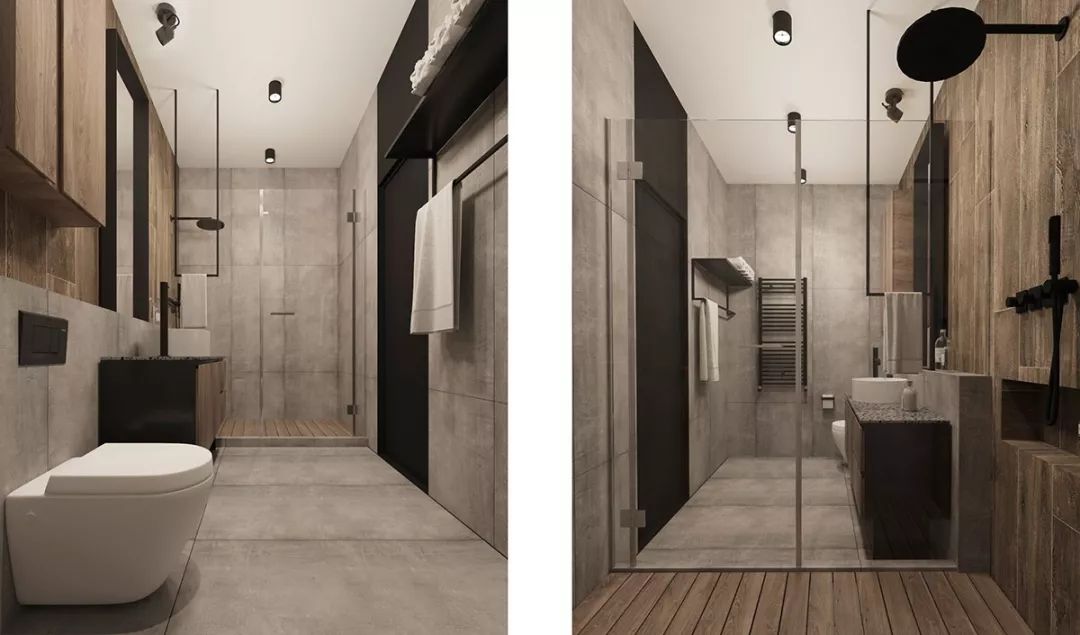 时尚灰内饰,现代风灰色装修内饰设计