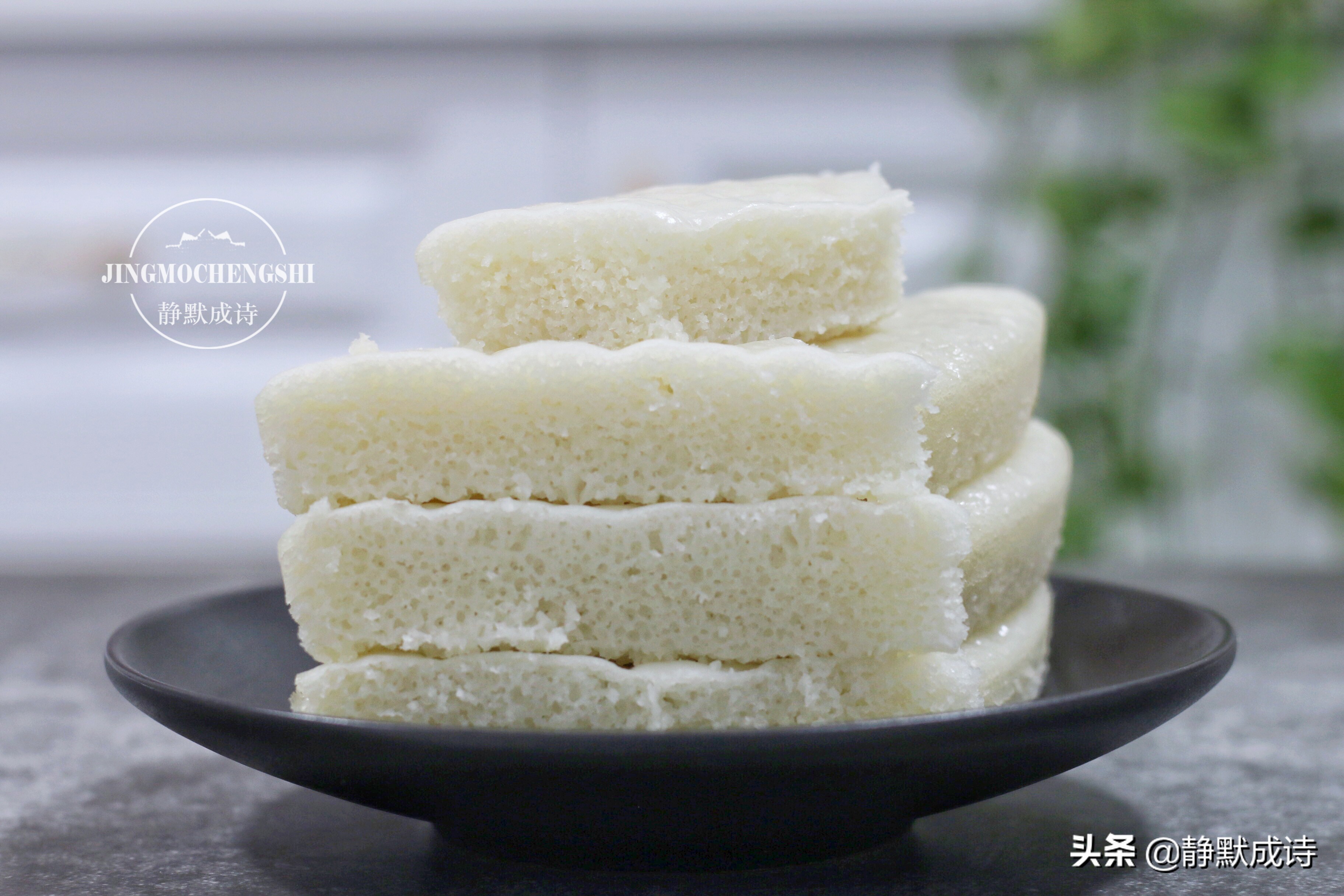 自己家做米发糕的方法,自制米发糕的做法图解