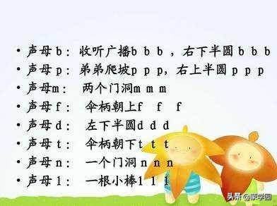 有哪些声母和韵母儿歌,声母和韵母儿歌顺口溜完整版