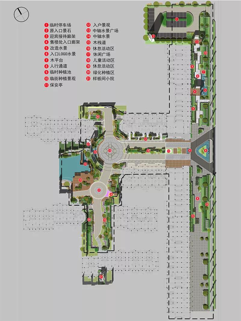 打造小区景观设计,简单住宅装修设计案例大全