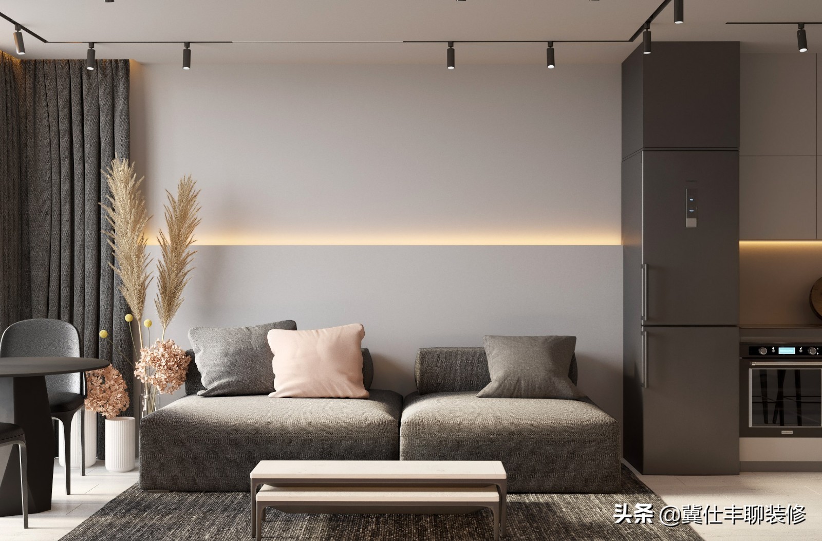 讲真：轨道灯到哪里哪里就有个性，LED灯条到哪里哪里就有温馨