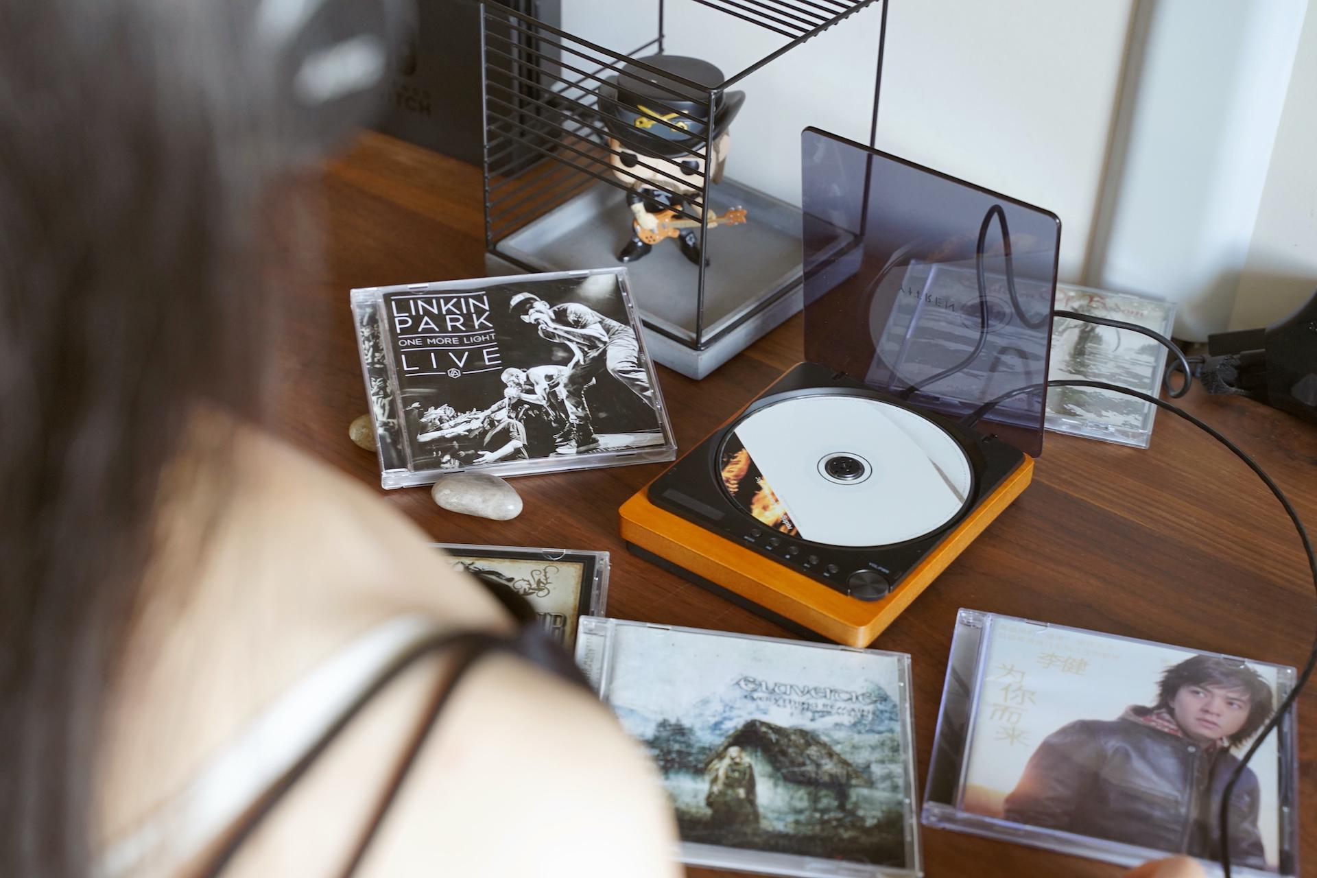 复古浪漫七夕,媳妇送了我一台SyitrenMANTYCD*放播**机