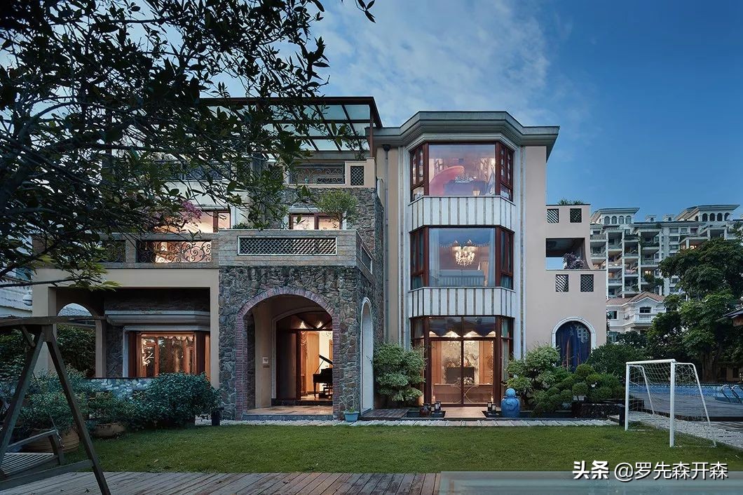 广州碧桂园凤凰城顶级别墅,广州碧桂园别墅区景观实景