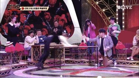 朱莉一人拿下exo全员第几期,韩国喜剧大联盟一人拿下exo全员