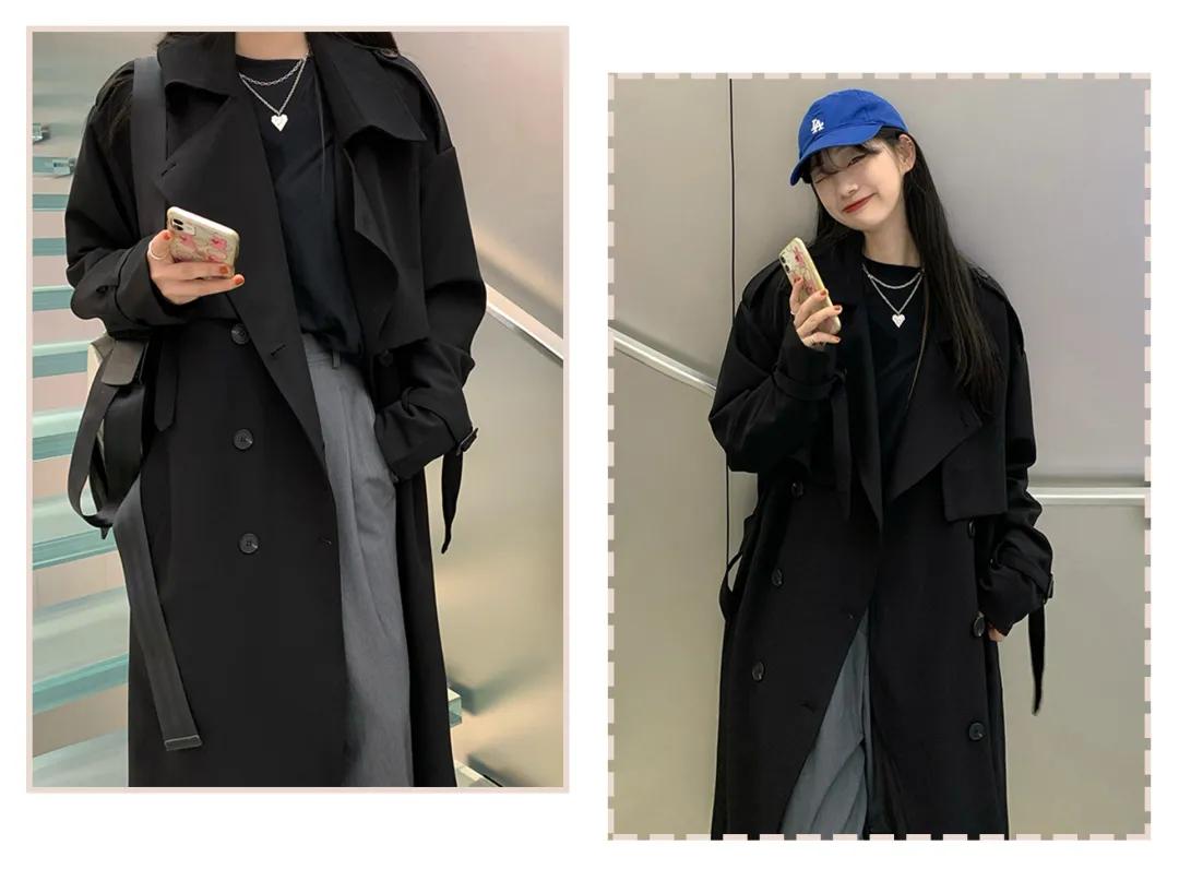 风衣怎么穿才好看简单,新式风衣穿搭技巧