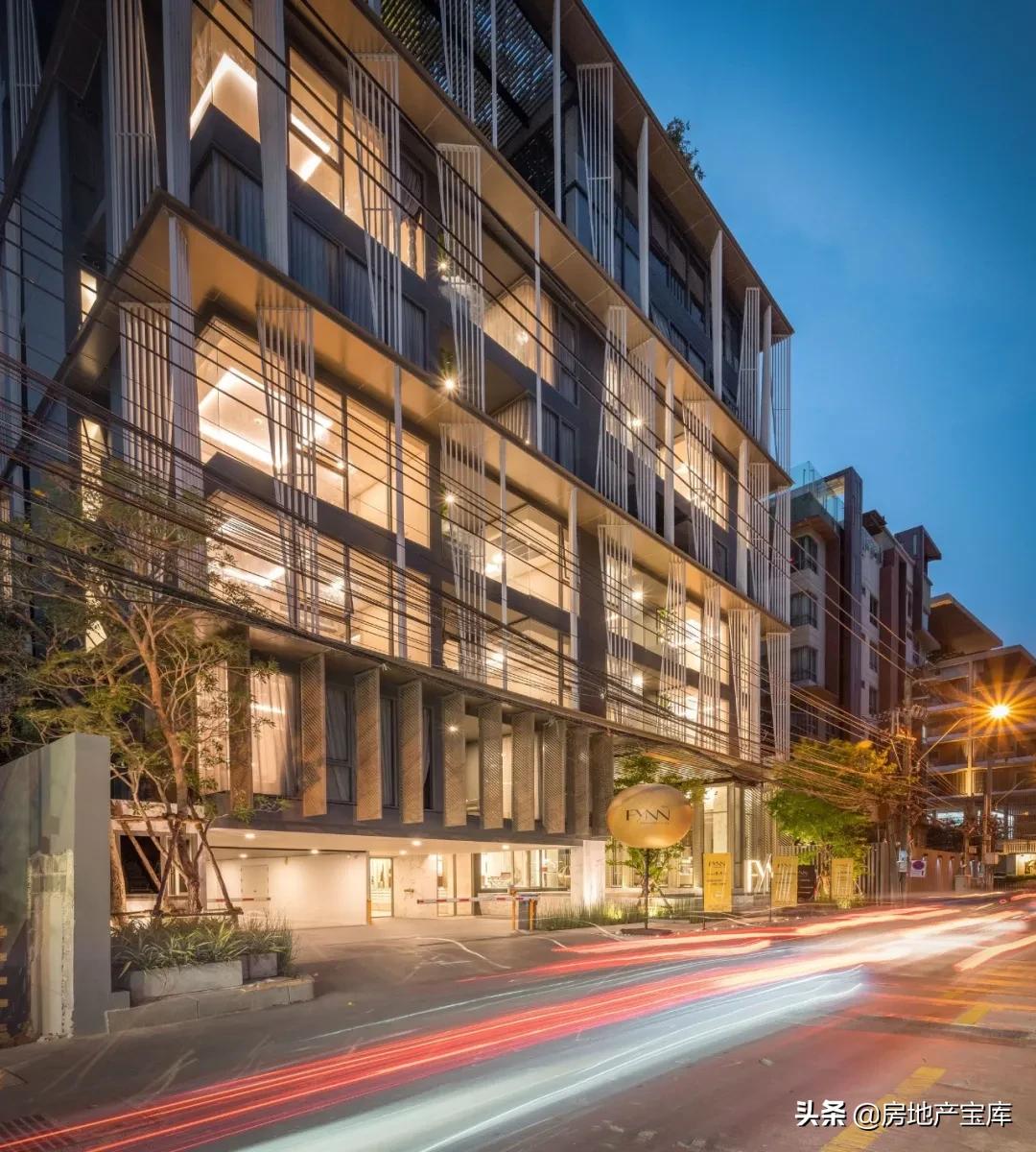 花瓣元素建筑外立面