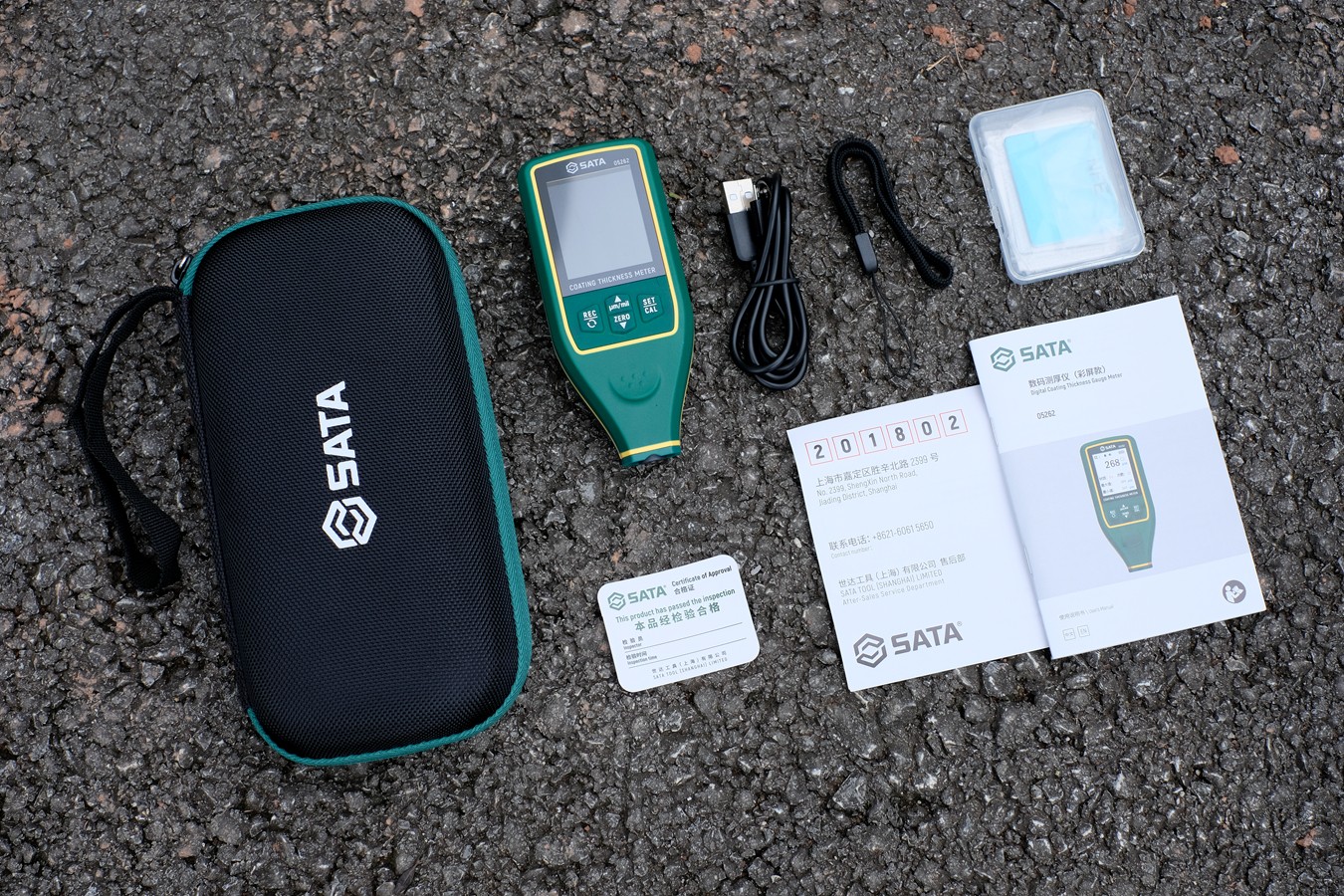 小配件让你练就火眼金睛，SATA世达数码测厚仪体验感受