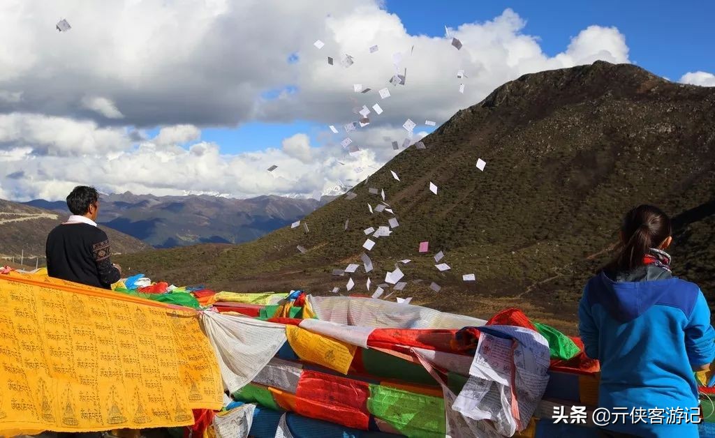 我竟然在*藏西**的冬天，竞遇到了如此多的仙境