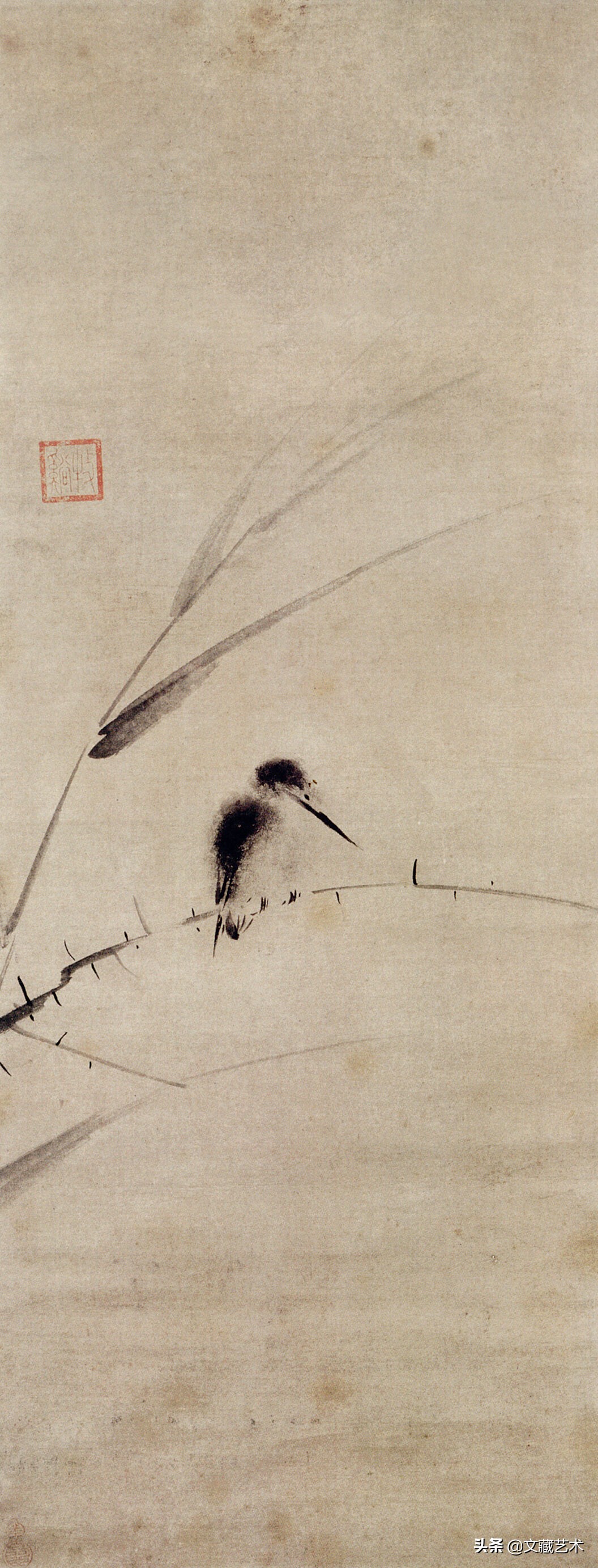 被日本当做国宝的宋朝和尚的画,南宋佚名的僧人画