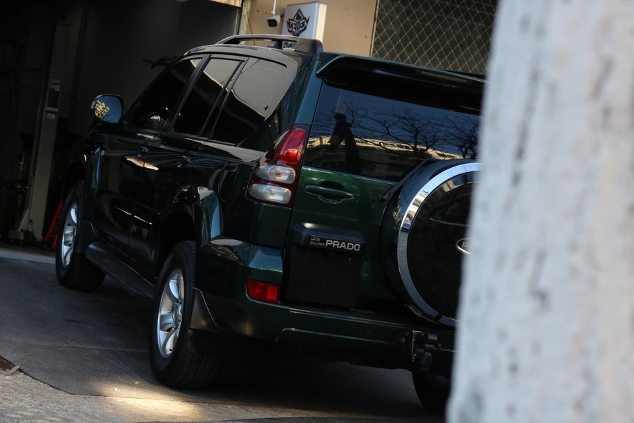 怪兽修车:修复一辆09款中东版丰田霸道,最终旧车变新车