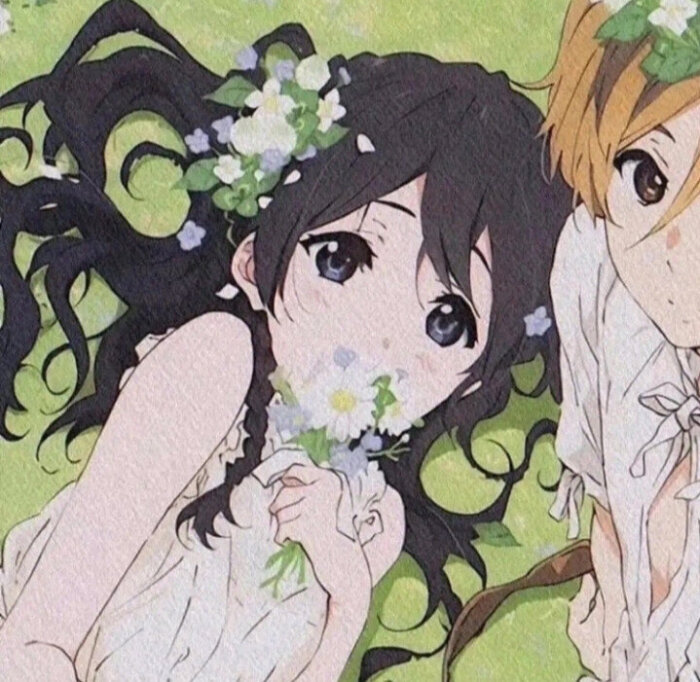 情侣头像动漫一男一女情头,情侣头像动漫分开一人一张