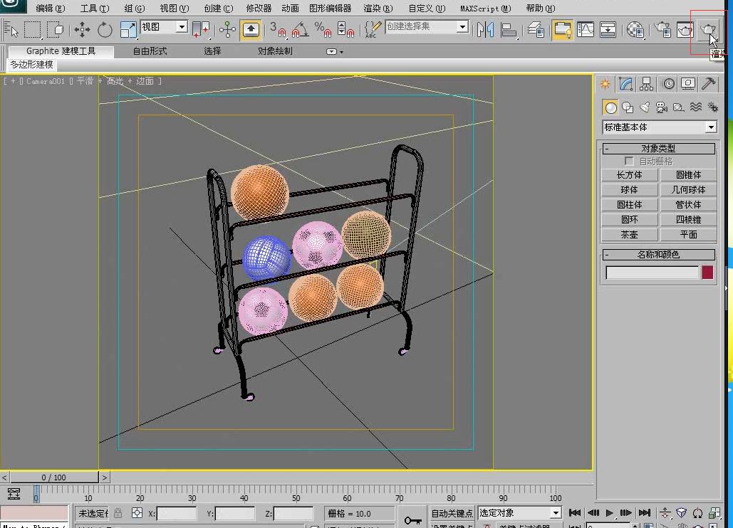 3dmax渲染中怎么打开渲染帧窗口,3dmax在渲染中启用没有效果