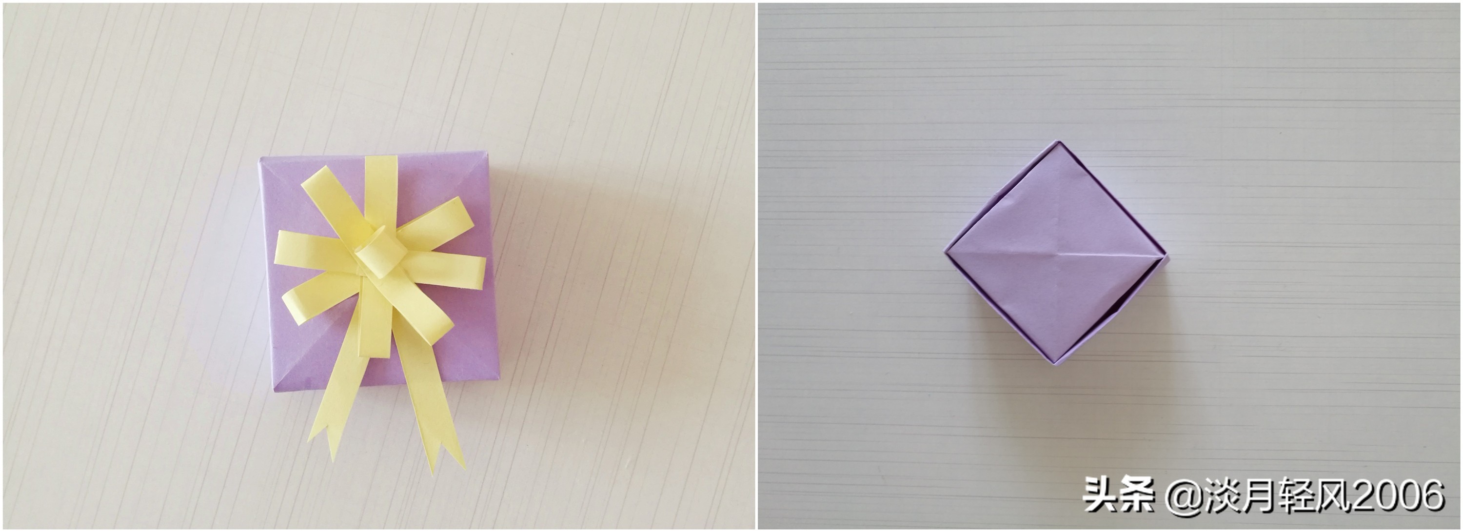 儿童卡纸手工做可以装东西的盒子,卡纸手工制作简单幼儿礼品盒