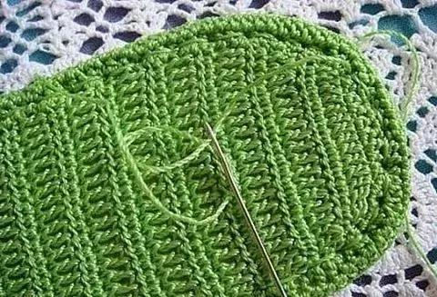 毛线拖鞋钩针方法视频教程全集,钩拖鞋能不能用4.0的钩针