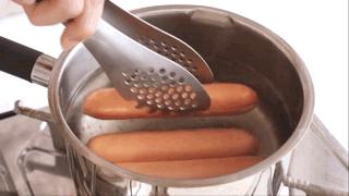 在家做韩国芝士热狗,关于热狗好吃的小零食