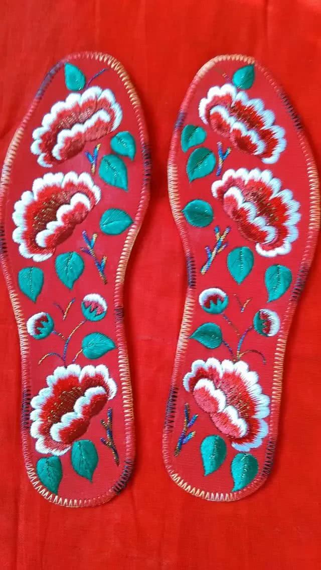 鞋垫图案360种大图超简单,最简单的十字绣鞋垫子图案