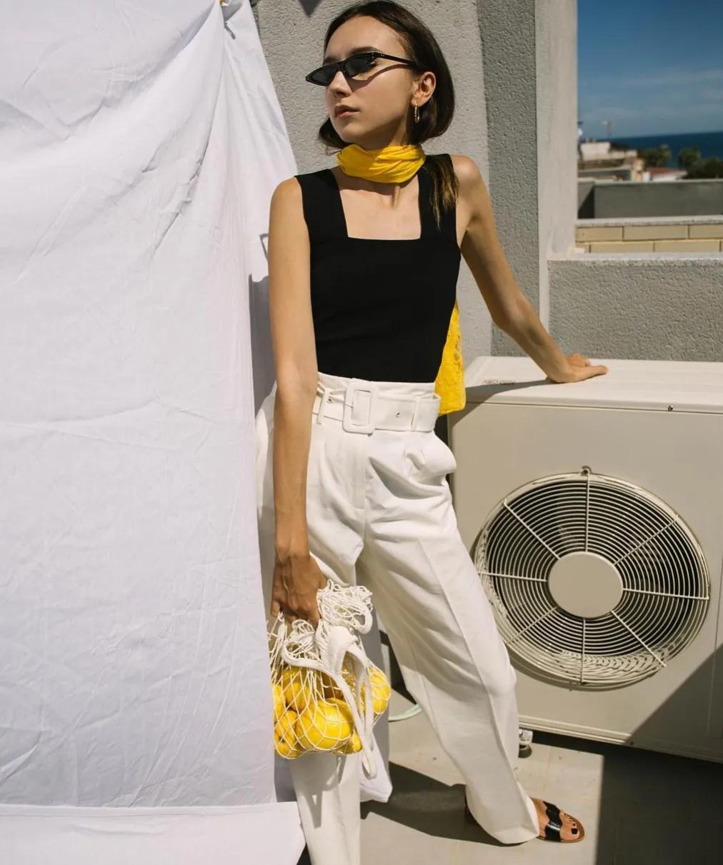 长丝巾古装系法3米长1.5米宽丝巾,长条丝巾配衬衣的系法简单又漂亮