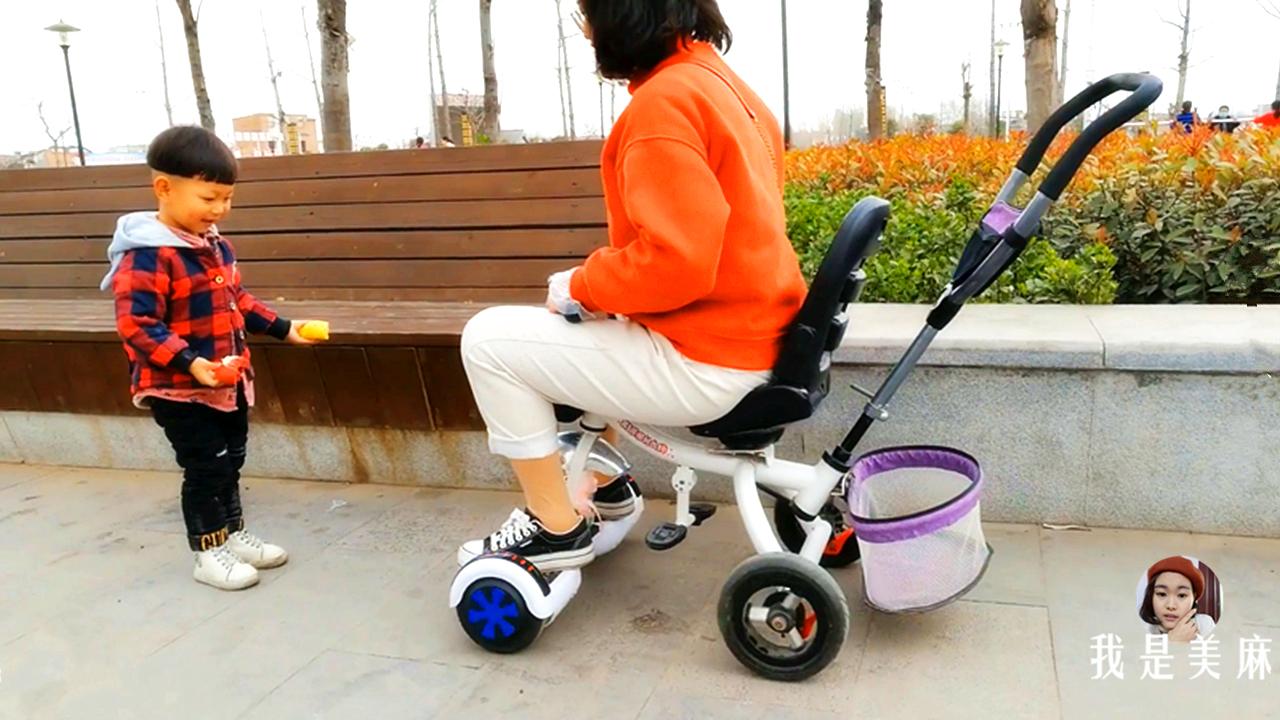 爸爸自制卡丁车,爸爸给儿子做了一辆跑车