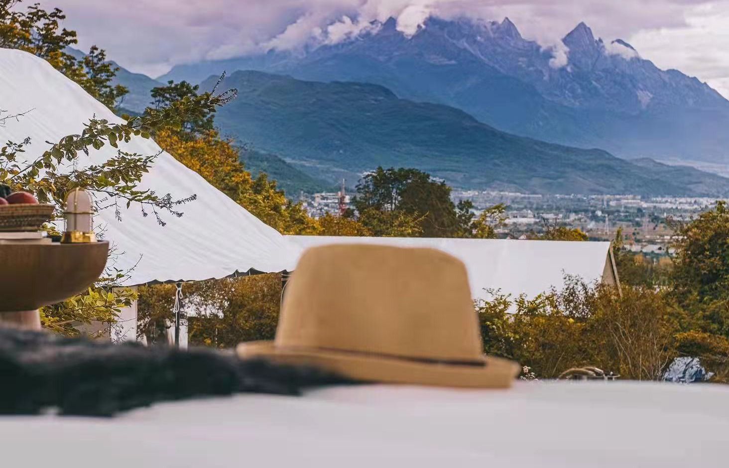 丽江自带帐篷露营营地,丽江四天旅游线路推荐图