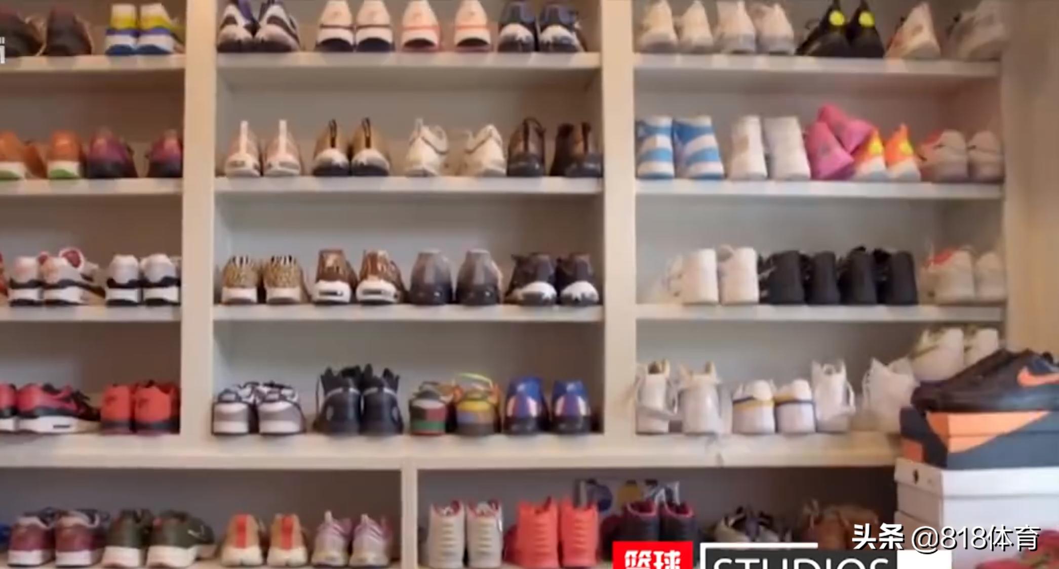 鞋王塔克收藏4000双球鞋!1次花20万美金买21双鞋,乔丹都眼馋他AJ5