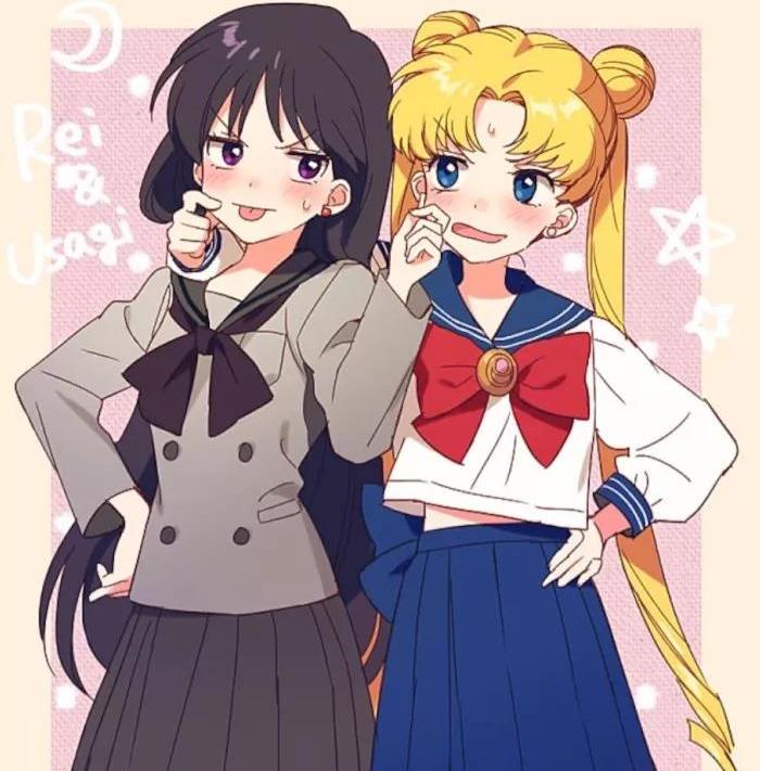 美少女战士萌系头像高清,美少女战士头像壁纸